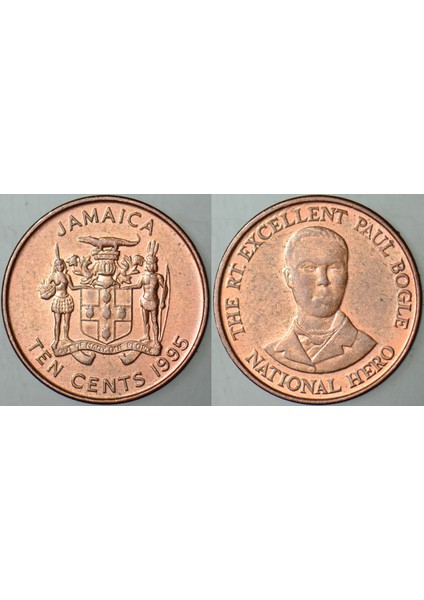 Jamaika 10 Cent 1995. fiyatları