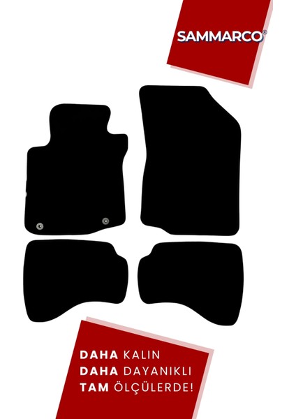 Citröen C1 2006 Halı Paspas Velur Paspas Kumaş Paspas Oto Paspas