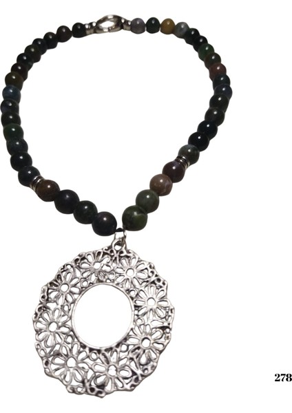 Reina Del Corazen El Yapımı Doğal Hint Akik Taşı Antik Kolye ve Bilezik – Otantik Tasarım, Tarihî Ilhamlı, Bolluk ve Huzur Enerjili Şık Takı modelleri