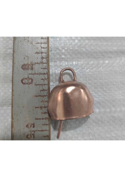 Küçükbaş Hayvan Çanı 5cm Tiz Sesli Bakır Rengi Paslanmaz