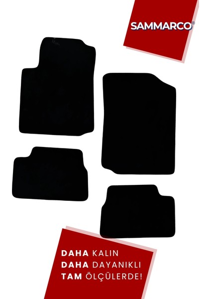 Citröen C3 2005 Halı Paspas Velur Paspas Kumaş Paspas Oto Paspas