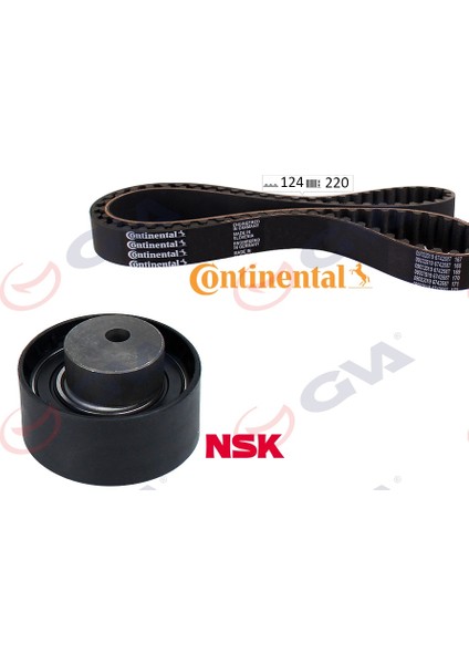 Eksantrik Gergi Kiti 124X220 Brava 1.2 16V-BRAVO I-Iı 1.2 -1.4-Doblo 1.4-Lınea 1.2 -Mare-Palıo 1.2 K015503XS