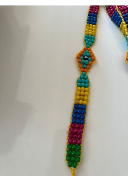 3 Sıra Boncuklu Gökkuşağı Küçükbaş Boyunluk fiyatları