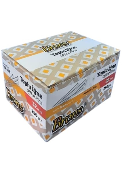 Toplu Iğne 32MM / 250GR BR-106 fiyatları