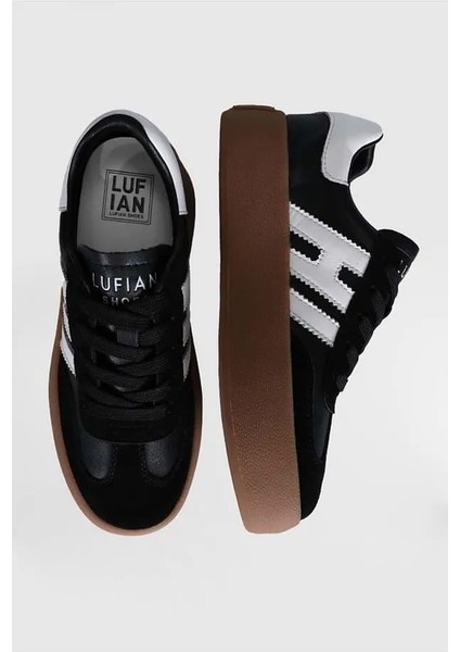 Mira Siyah Kadın Deri Sneaker Ayakkabı 121230005 fırsatları