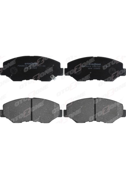 Ön Balata Honda Cr-V I Iı Iıı 2.0 2.2 99/9.06 GDB3325