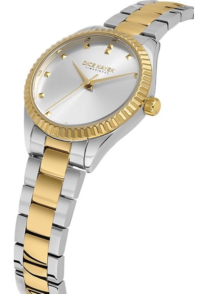 DK.1.AG1402.03 Çelik Kordon Çelik Kasa 5 Atm Suya Dayanıklı Metalik-Altın Renk Kadın Kol Saati modelleri