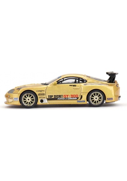 961 1/64 Toyota Supra (A80) Top Secret GT-300 Top Secret Gold - Blister Paket fırsatları