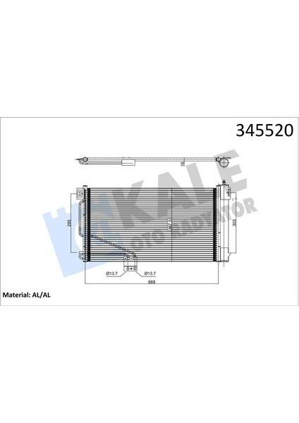 Klıma Radyatoru Mercedes Slk-Class R171 04 11