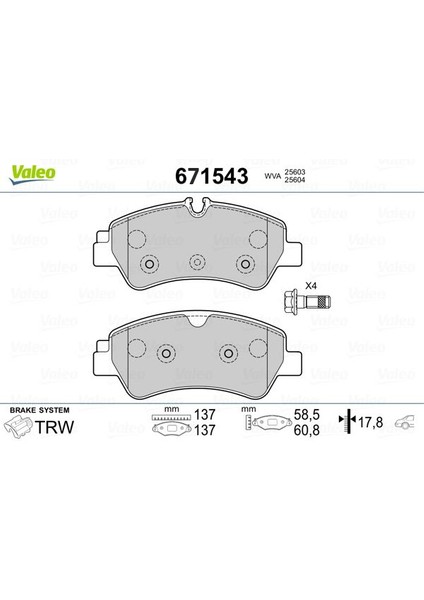 Arka Balata Ford Tourneo Custom-Transıt Custom 2.2 Tdcı 12 Kablosuz