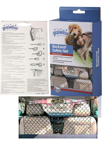 Msa-Shop Pawise Araç Içi Bölme Ağı 122X64 cm