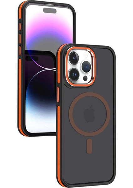 Msa-Shop Joko Iphone 15 Pro Max Winner Magsafe Kapak - Turuncu