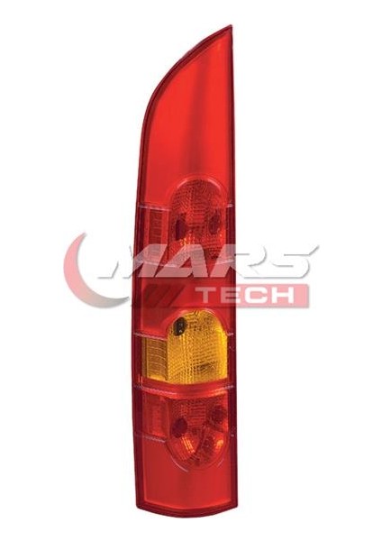 Stop Lambası Sol Renault Kangoo 03 Kırmızı Sinyalli Tek Kapı Duylu Sisli