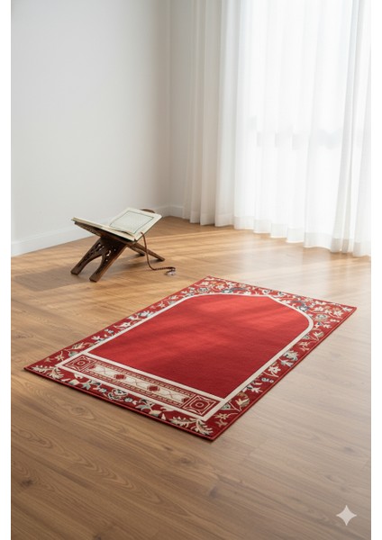 Diz Acıtmayan Yumuşak Süngerli Seccade ve Namazlık Kırmızı fırsatları