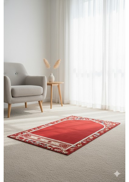 Diz Acıtmayan Yumuşak Süngerli Seccade ve Namazlık Kırmızı indirimleri