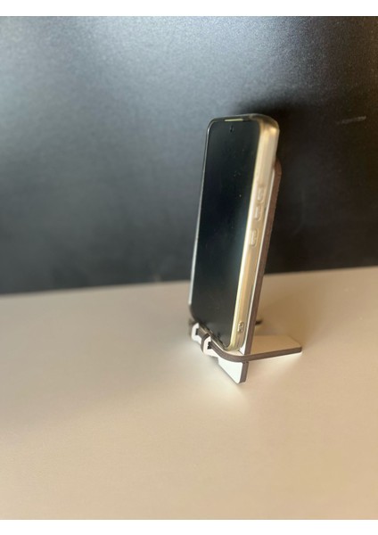 Masa Üstü Beyaz Ahşap Telefon Tutucu 6mm Lazer Kesim fiyatları