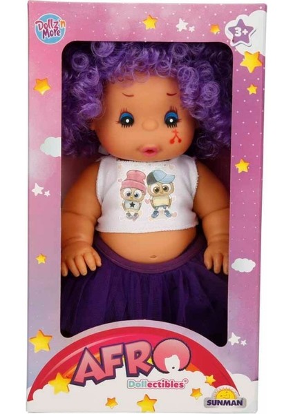 Afro Et Bebek Kıvırcık Saçlı - Mor (Lisinya) modelleri