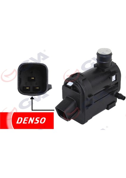 Cam Su Fiskiye Motoru Ön I20 09 Santafe Orjınal