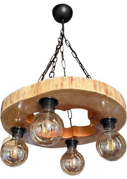 Ahşap Kütük Dilim Avize Otel Cafe Otel fiyatları