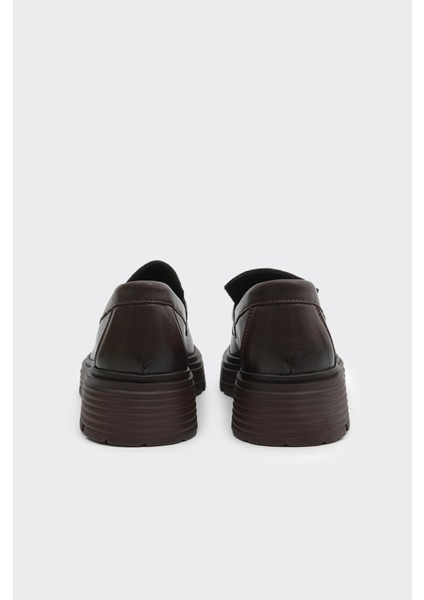 Günlük Hakiki Deri Kadın Tokalı Casual Ayakkabı fırsatları