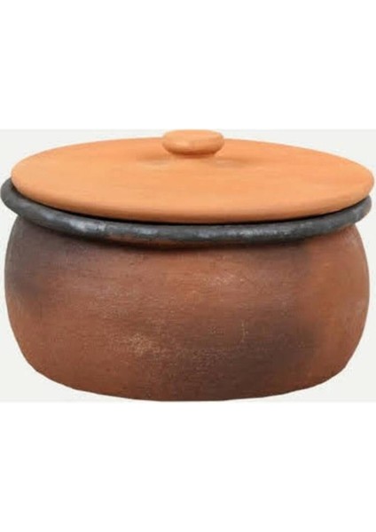 30CM Büyükboy El Yapımı Kapaklı Toprak Fırın Güveci Güveç 10-12 Kişilik Tahta Servis Kaşığı Hediyeli Vip Tencere modelleri