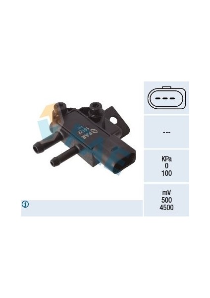 Emme Manifold Basınç Map Sensörü Antara-Captiva 2.0 Cdtı Z20DM