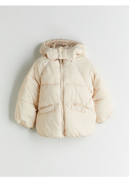 Yeni Sezon Kapüşonlu Kız Çocuk Şişme Mont fiyatları