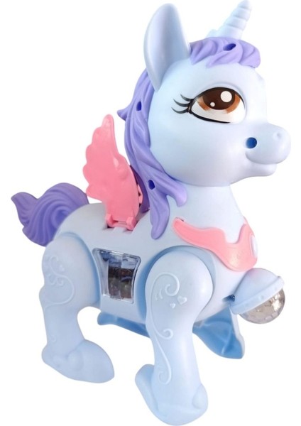 Prestij Oyuncak Sesli Işıklı Unicorn 399-75-MAVI