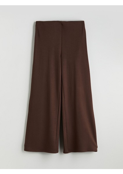 Yeni Sezon Beli Lastikli Geniş Paça Kadın Pantolon indirimleri