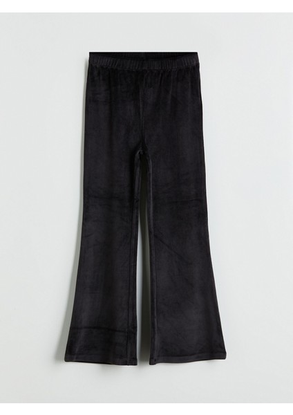 Yeni Sezon Beli Lastikli Kadife Kız Çocuk Tayt modelleri