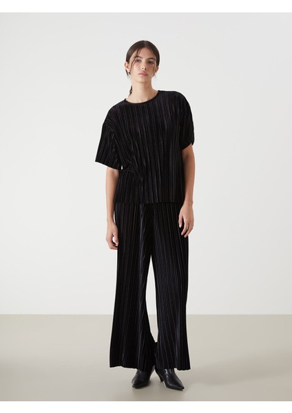 Yeni Sezon Bisiklet Yaka Kadife Kadın Tişört fiyatları