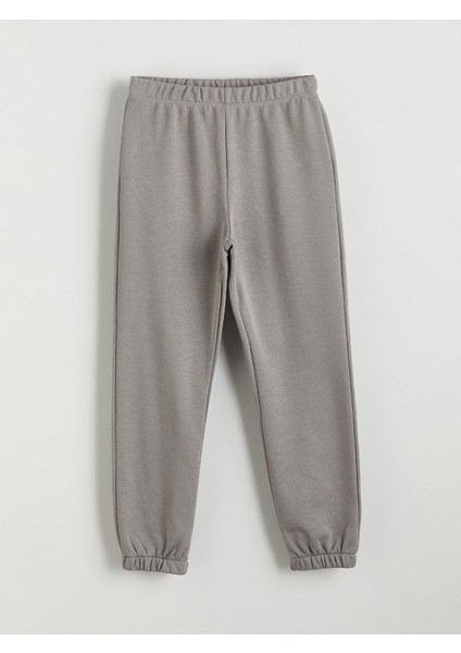 Yeni Sezon Beli Lastikli Kız Çocuk Jogger Eşofman Altı