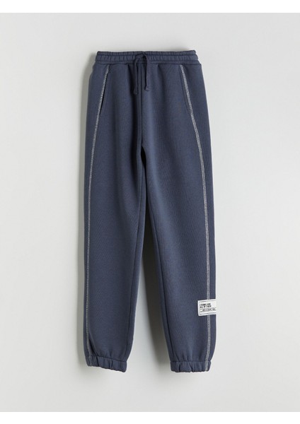 Yeni Sezon Beli Lastikli Kız Çocuk Jogger Eşofman Altı
