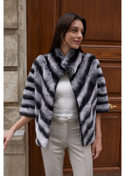 Fleur De Neige Hakiki Kürk