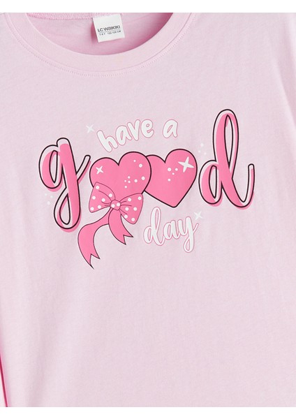 Yeni Sezon Bisiklet Yaka Kız Çocuk Pijama Takımı indirimleri
