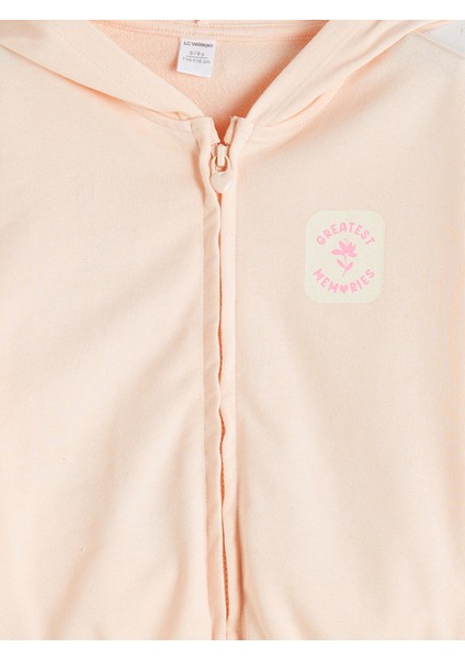 Yeni Sezon Kapüşonlu Kız Çocuk Fermuarlı Sweatshirt fiyatları