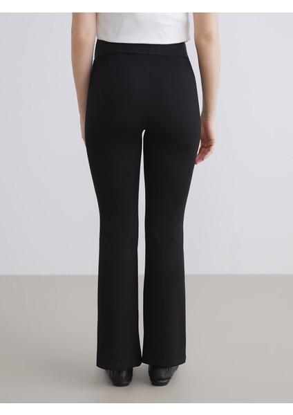 Yeni Sezon Beli Lastikli Ispanyol Paça Kadın Tayt fırsatları