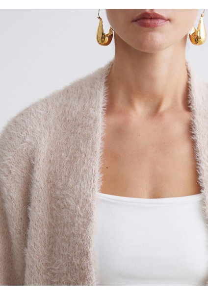 Yeni Sezon Şal Yaka Kadın Triko Hırka modelleri