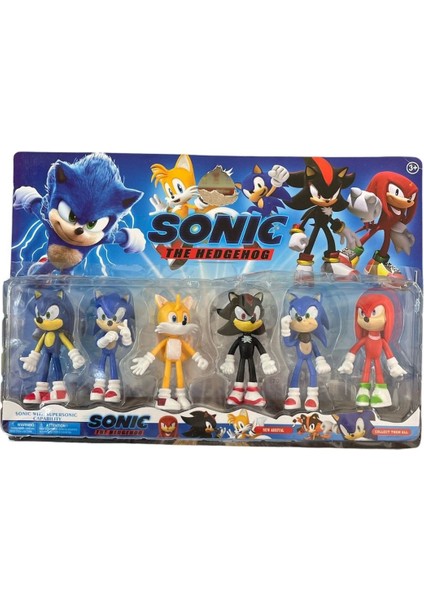 Kids Oyuncak 6lı Sonic Figür Set 18726