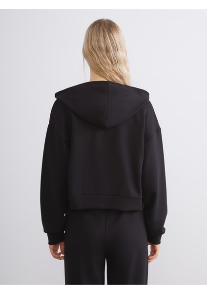 Yeni Sezon Kapüşonlu Kadın Fermuarlı Sweatshirt fırsatları