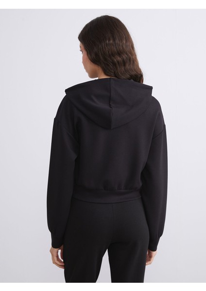 Yeni Sezon Kapüşonlu Kadın Fermuarlı Sweatshirt indirimleri