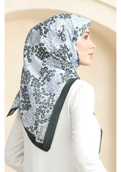 Desenli Soft Eşarp 70260-07 Siyah Gri fiyatları
