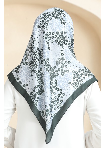 Desenli Soft Eşarp 70260-07 Siyah Gri modelleri