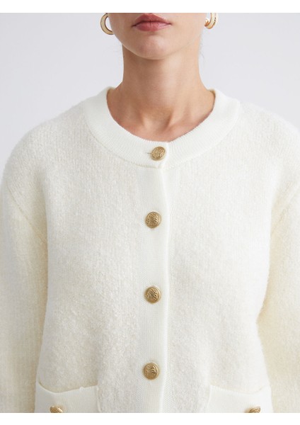 Yeni Sezon Bisiklet Yaka Kadın Triko Hırka modelleri