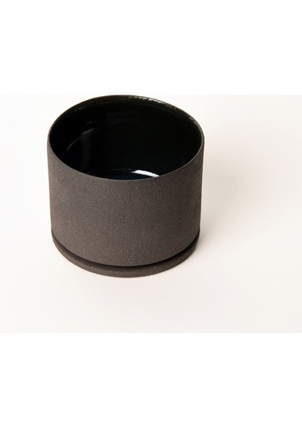 Toffee Siyah Espresso Fincanı – 80 ml Stoneware – 1 Adet