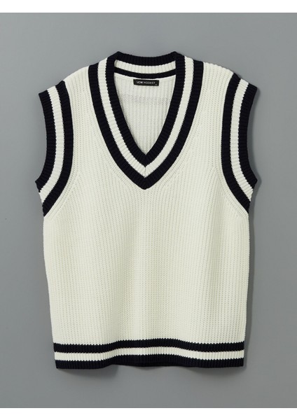 Yeni Sezon V Yaka Kadın Triko Süveter indirimleri