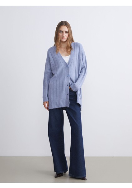 Yeni Sezon V Yaka Kadın Triko Hırka modelleri