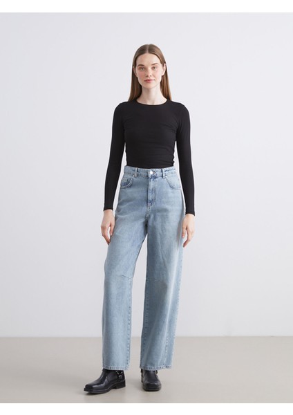 Yeni Sezon Büyük Beden Bisiklet Yaka Kadın Body modelleri