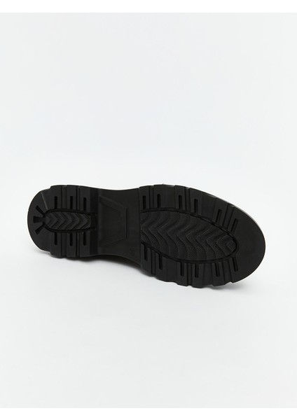 Yeni Sezon Deri Görünümlü Kadın Loafer Ayakkabı fırsatları