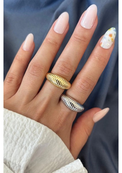 Yeni Sezon Textura Tasarım Ayarlanabilir Kadın Yüzük modelleri